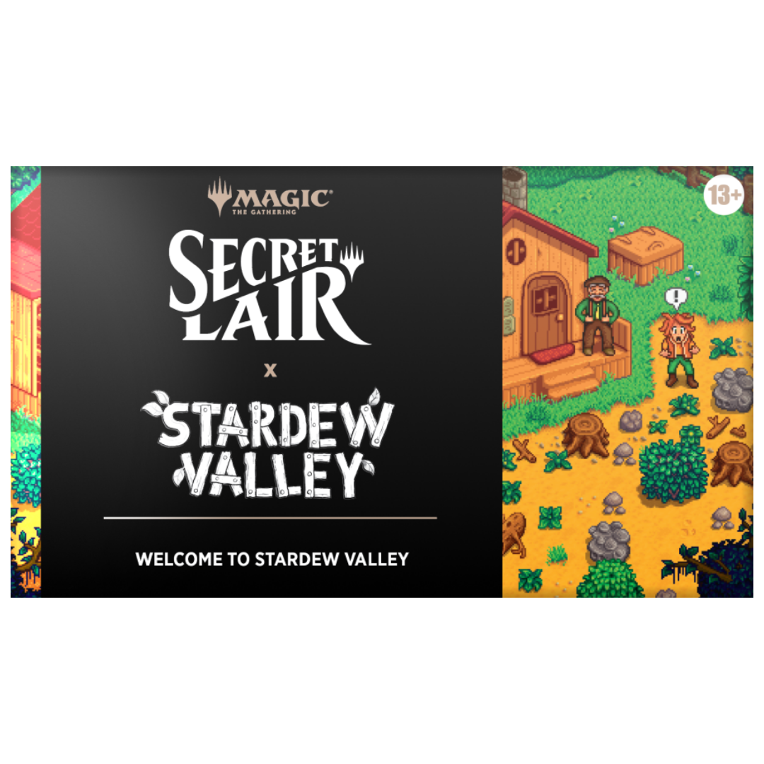Magic the Gathering Secret Lair Stardew Valley Welcome to Stardew Valley Non-Foil collectible card set