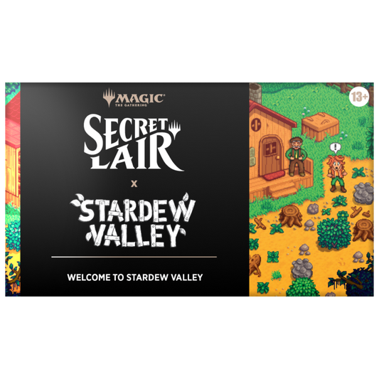 Magic the Gathering Secret Lair Stardew Valley Welcome to Stardew Valley Non-Foil collectible card set