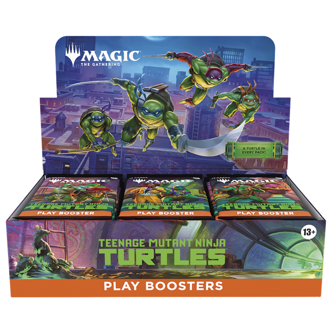 Magic the Gathering Teenage Mutant Ninja Turtles Play Booster Display with 30 sealed draft packs