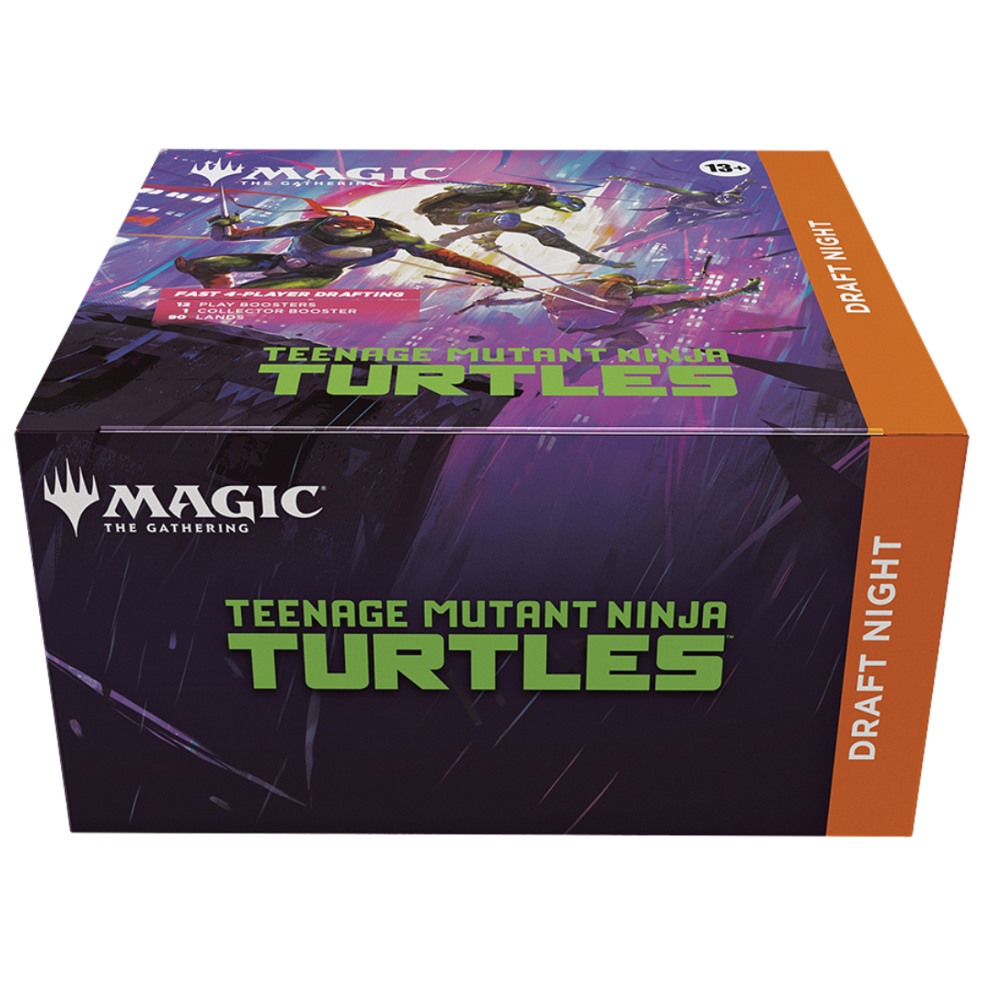 Magic the Gathering Teenage Mutant Ninja Turtles Draft Night box with Play and Collector Boosters