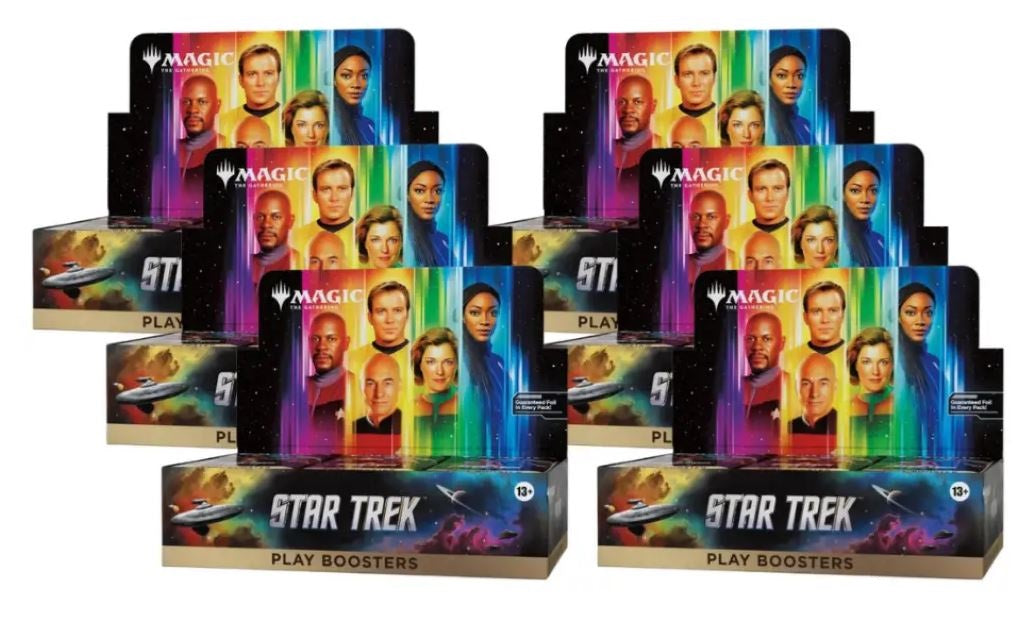Magic: the Gathering - Star Trek - Play Booster - Full Case of 6 Boxes (PRE-ORDER FOR 11/13/2026)