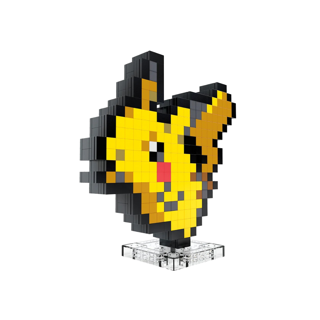 MegaConstrux-Pokemon-PixelArt-Pikachu-Build