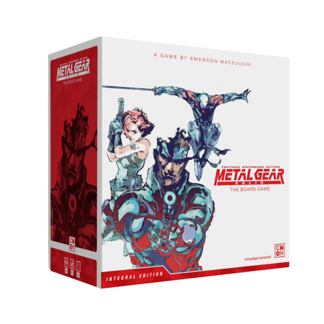 Metal Gear Solid: The Board Game, fully co-operative miniatures game with dynamic A.I. and unique character abilities for fans of the iconic video game series.