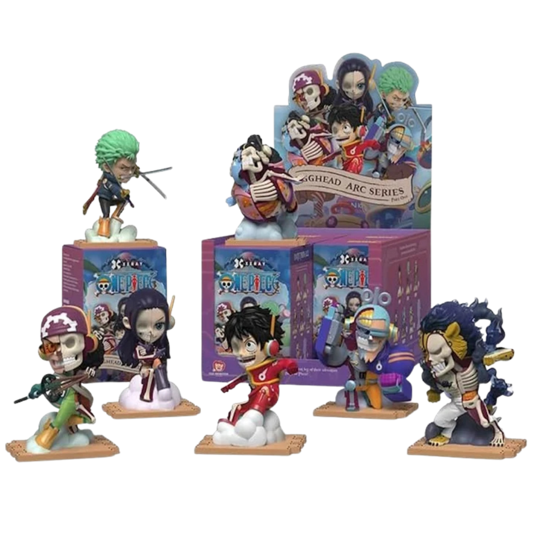 Mighty Jaxx One Piece Egghead Arc Figure Lineup