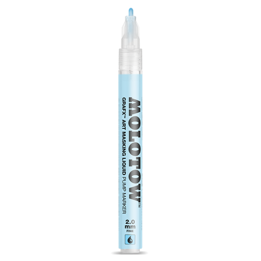 Molotow Masking Liquid Pump Marker 2mm for model painting masking tool
