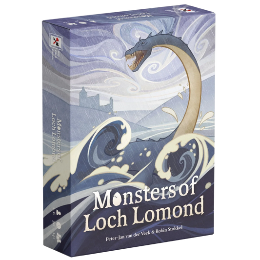 Monsters of Loch Lomond 2nd Edition card game with Scottish folklore monsters and clan building gameplay