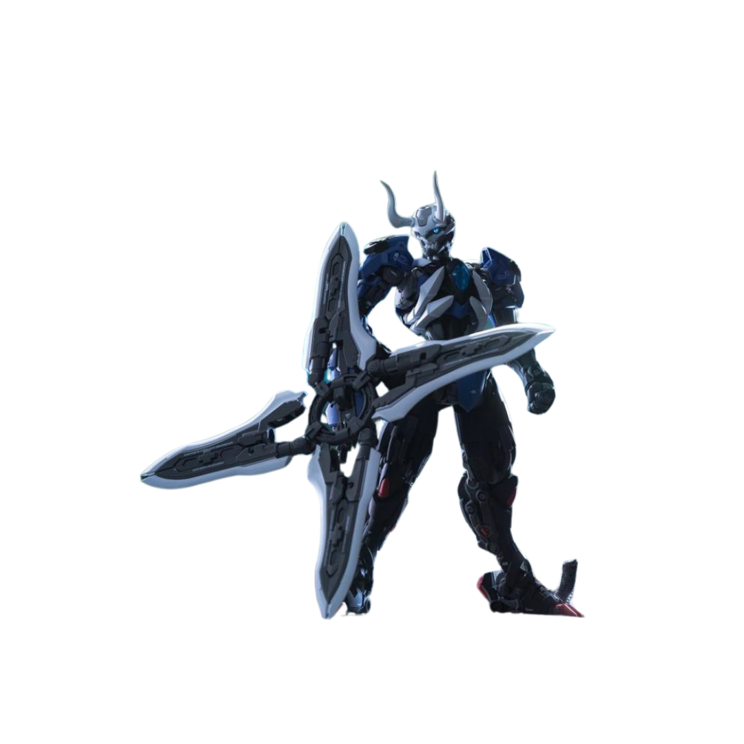 NONZERO STUDIO (Hemoxian) 1/10 Lone Shadow Full-Set Model Kit Over Zero featuring futuristic armor, high articulation, and cyberpunk-inspired weaponry.