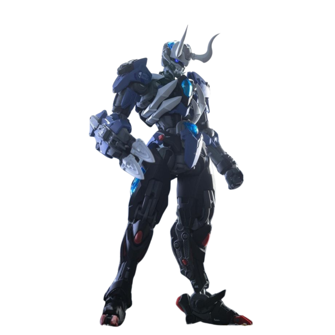 NONZERO STUDIO (Hemoxian) 1/10 Lone Shadow Full-Set Model Kit Over Zero in an alternate standing pose, highlighting intricate armor details and premium articulation.