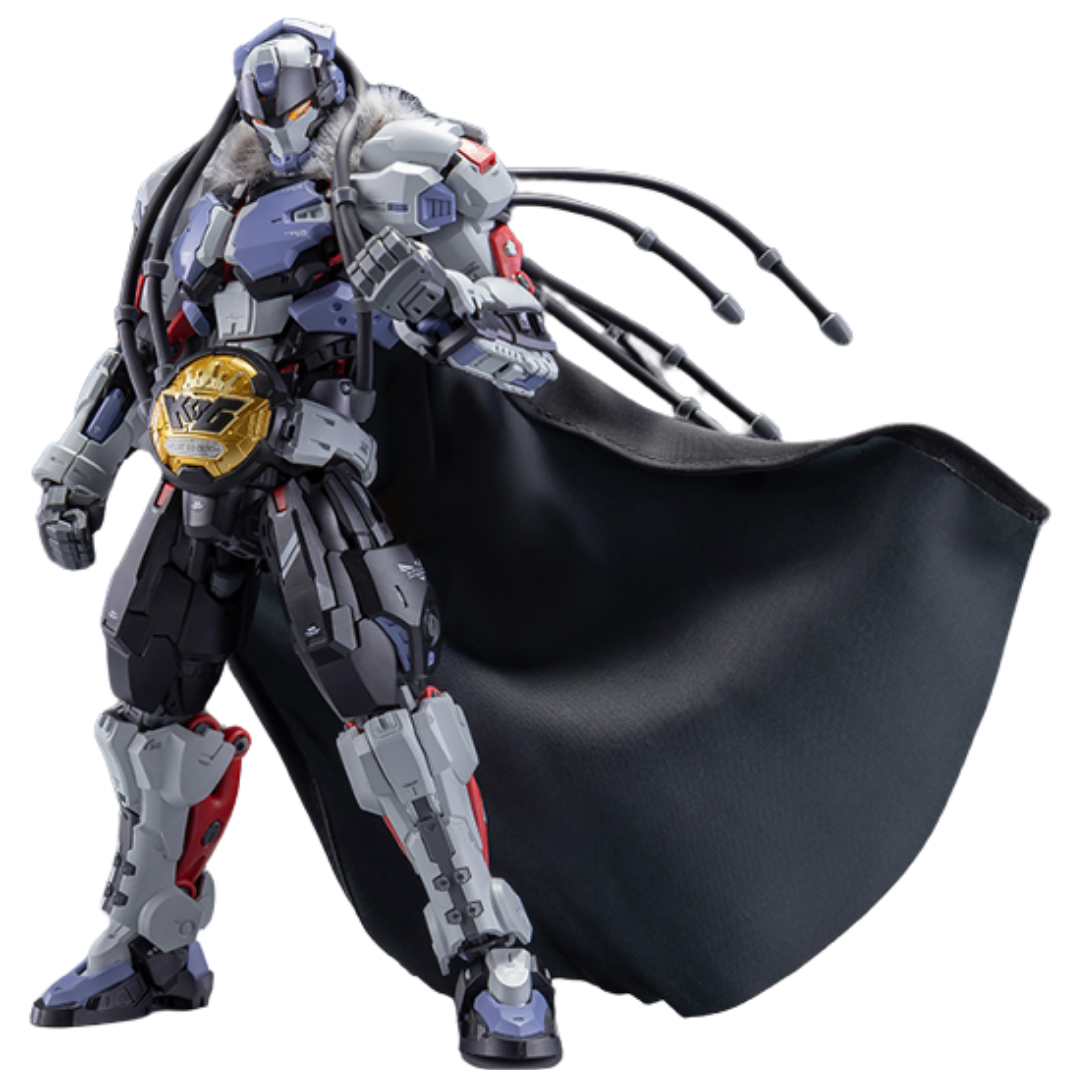 NONZERO STUDIO Boxer Baki 1/10 Over Zero Series model kit with accessories and display stand