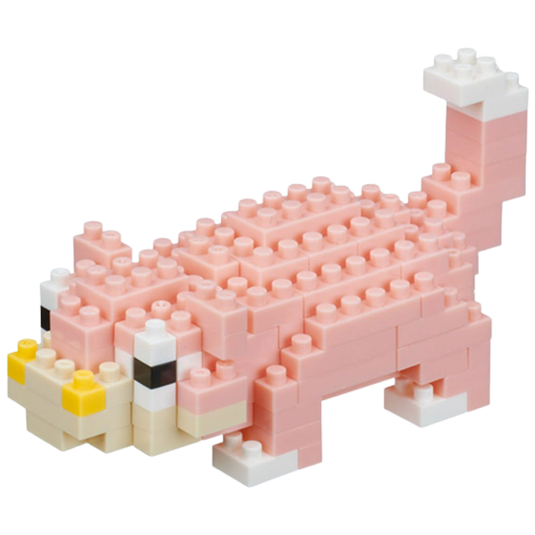 Nanoblock Pokemon Series Slowpoke micro building block model 