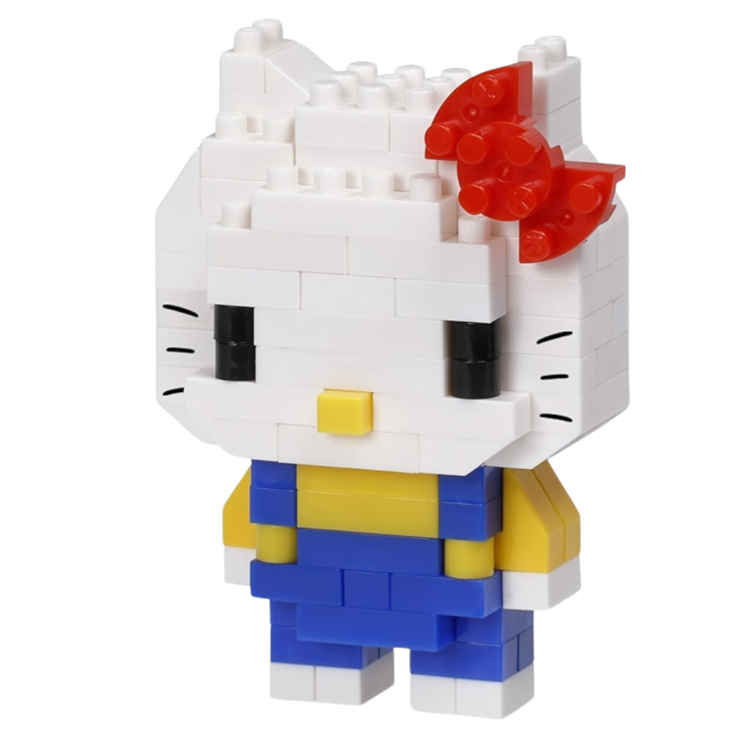 Nanoblock Sanrio Series Hello Kitty micro brick figure collectible display model