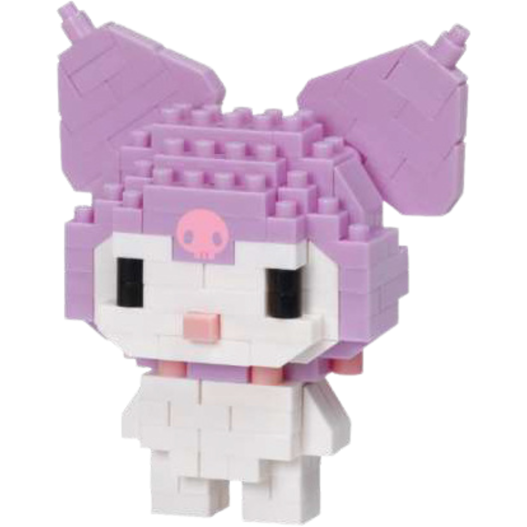 Nanoblock Sanrio Series Kuromi micro brick figure display model