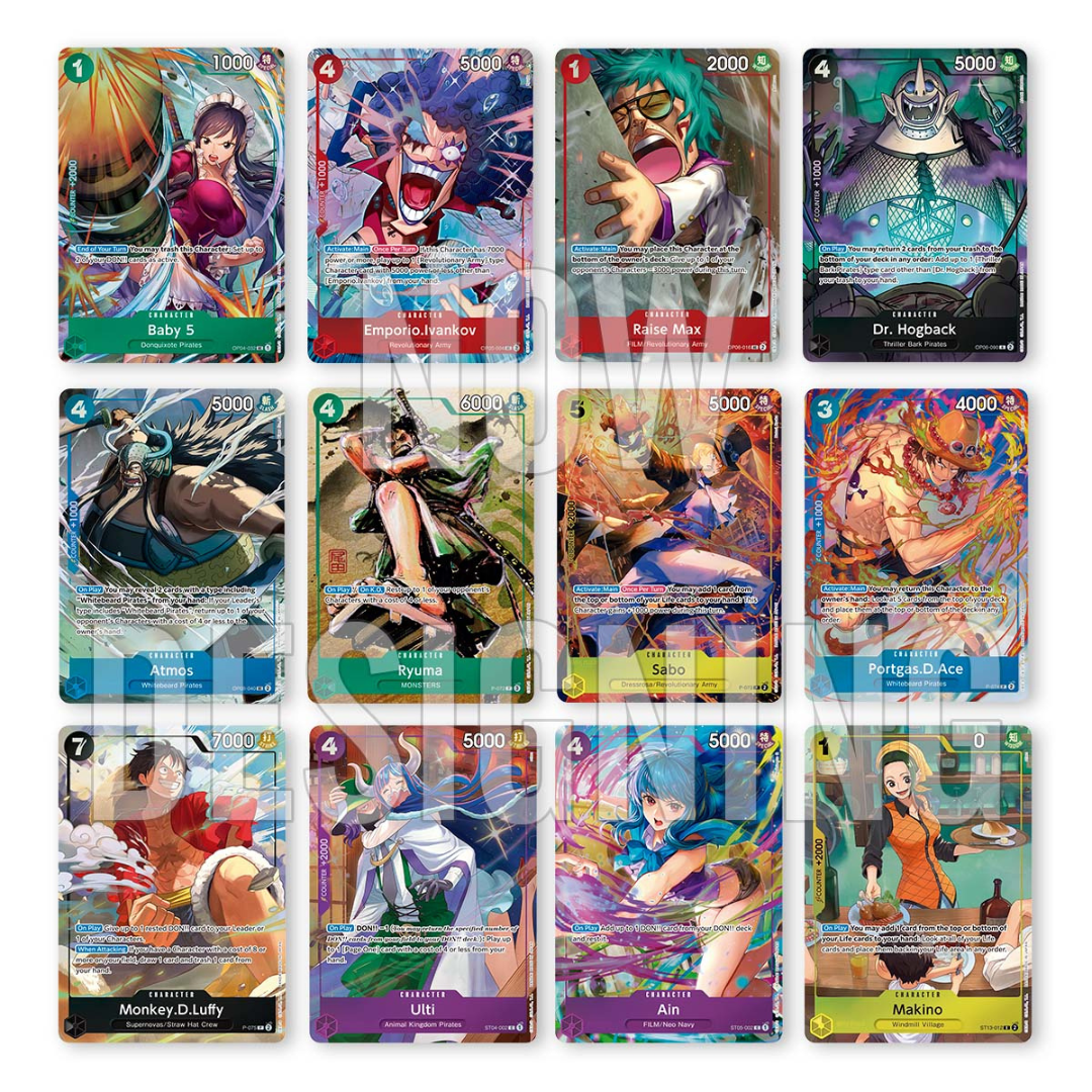 ONE PIECE Card Game Premium Card Collection Best Selection V3 featuring exclusive, high-quality cards with iconic characters and scenes.