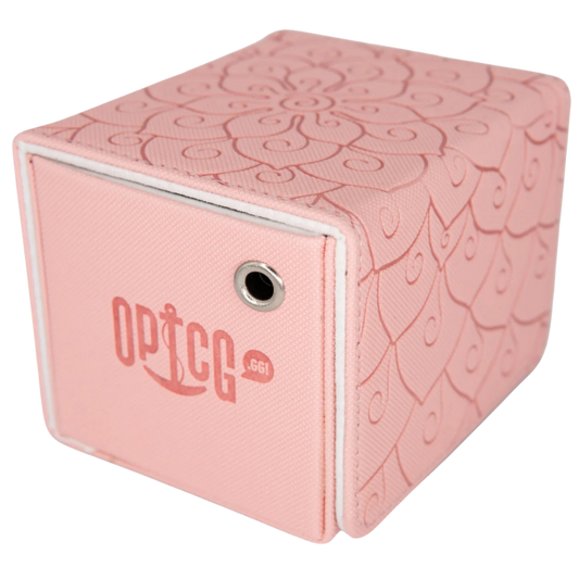 One Piece Card Game Hana Hana Flower Pink deck box for standard size sleeved trading cards