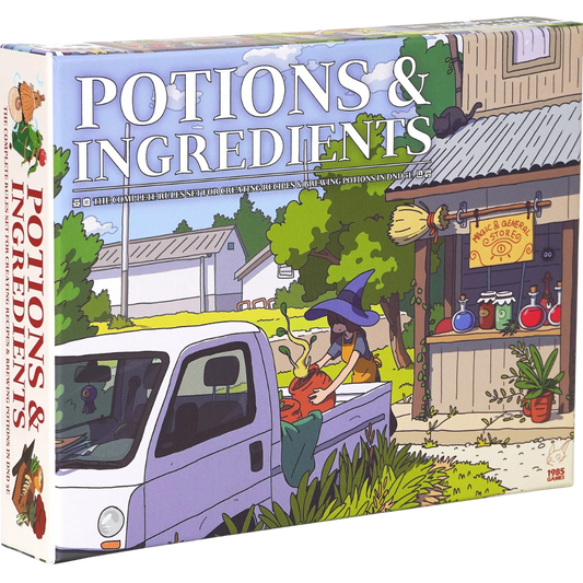 Obojima Potion and Ingredient Deck for tabletop RPG gameplay and crafting