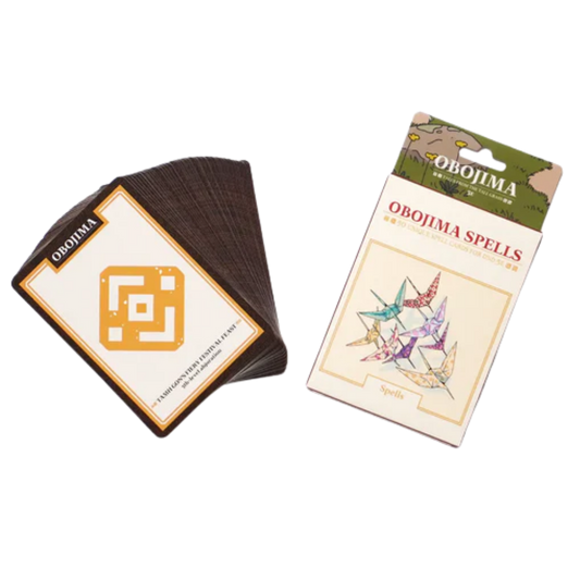 Obojima Spell Deck for tabletop RPG gameplay and spell tracking