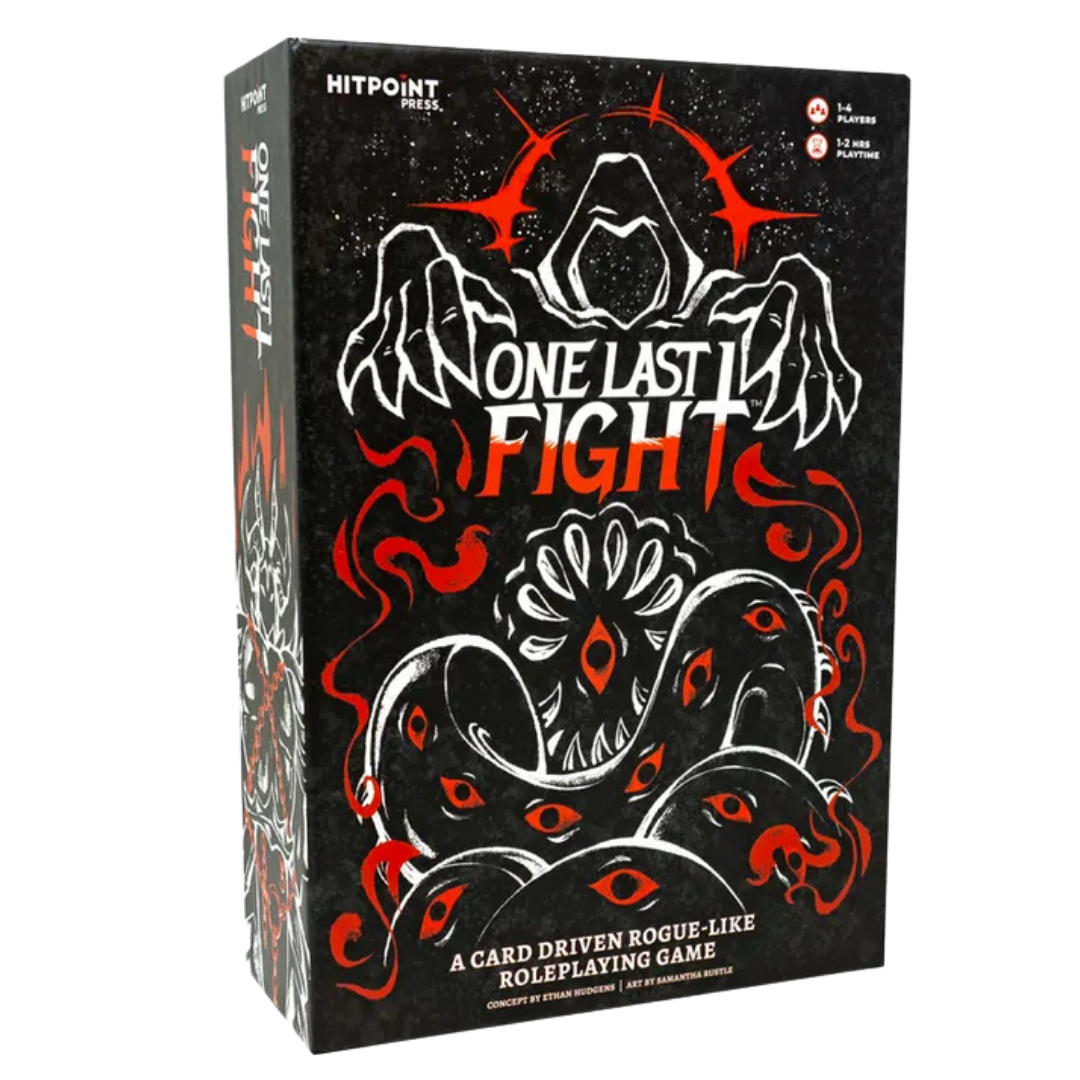 One Last Fight card-driven roguelike roleplaying game from Hit Point Press.