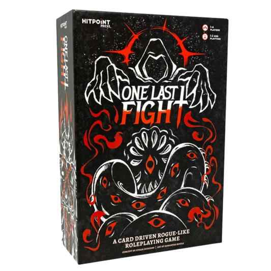 One Last Fight card-driven roguelike roleplaying game from Hit Point Press.