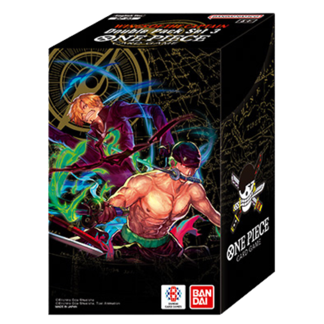 One Piece Card Game OP-06 Wings of the Captain Double Pack Volume 3 with exclusive DON!! card