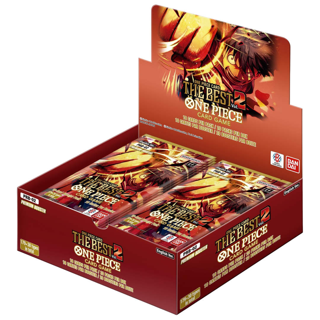 One Piece Card Game PRB02 Premium Booster Volume 2 Box with 20 booster packs