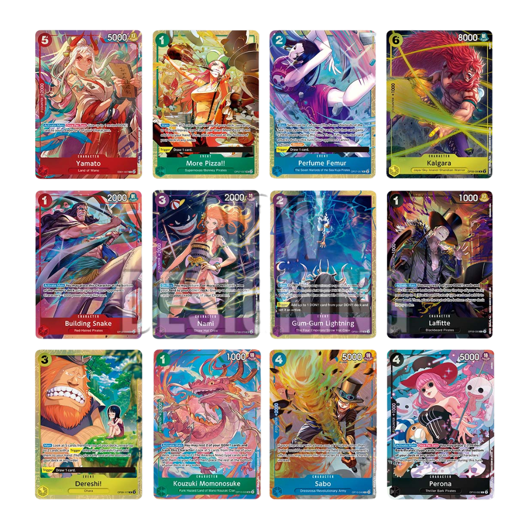 One Piece TCG Premium Card Collection Best Selection Vol. 4, collectible foil card set featuring top reprints for fans and players of the One Piece card game.
