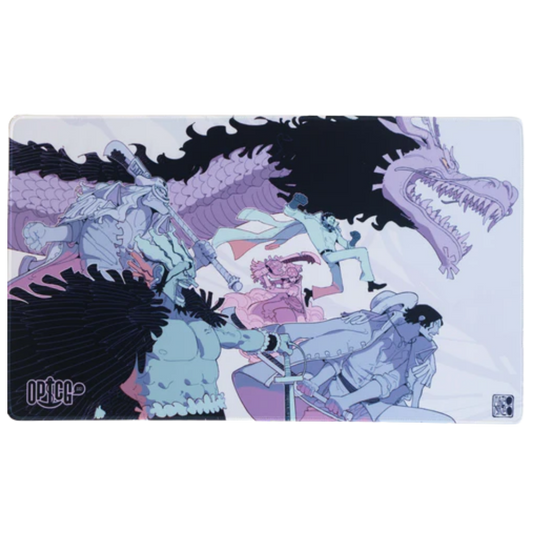 One Piece Card Game Era of Monsters playmat by mazaochizao with premium fabric and anti slip base