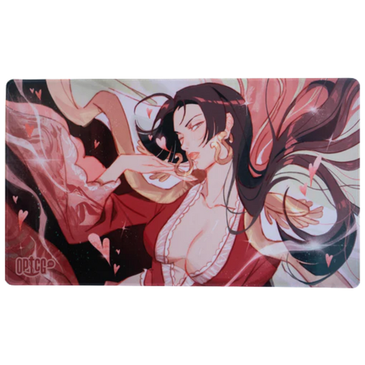 One Piece Card Game Love Love playmat by cheseely with anti slip base and premium fabric surface