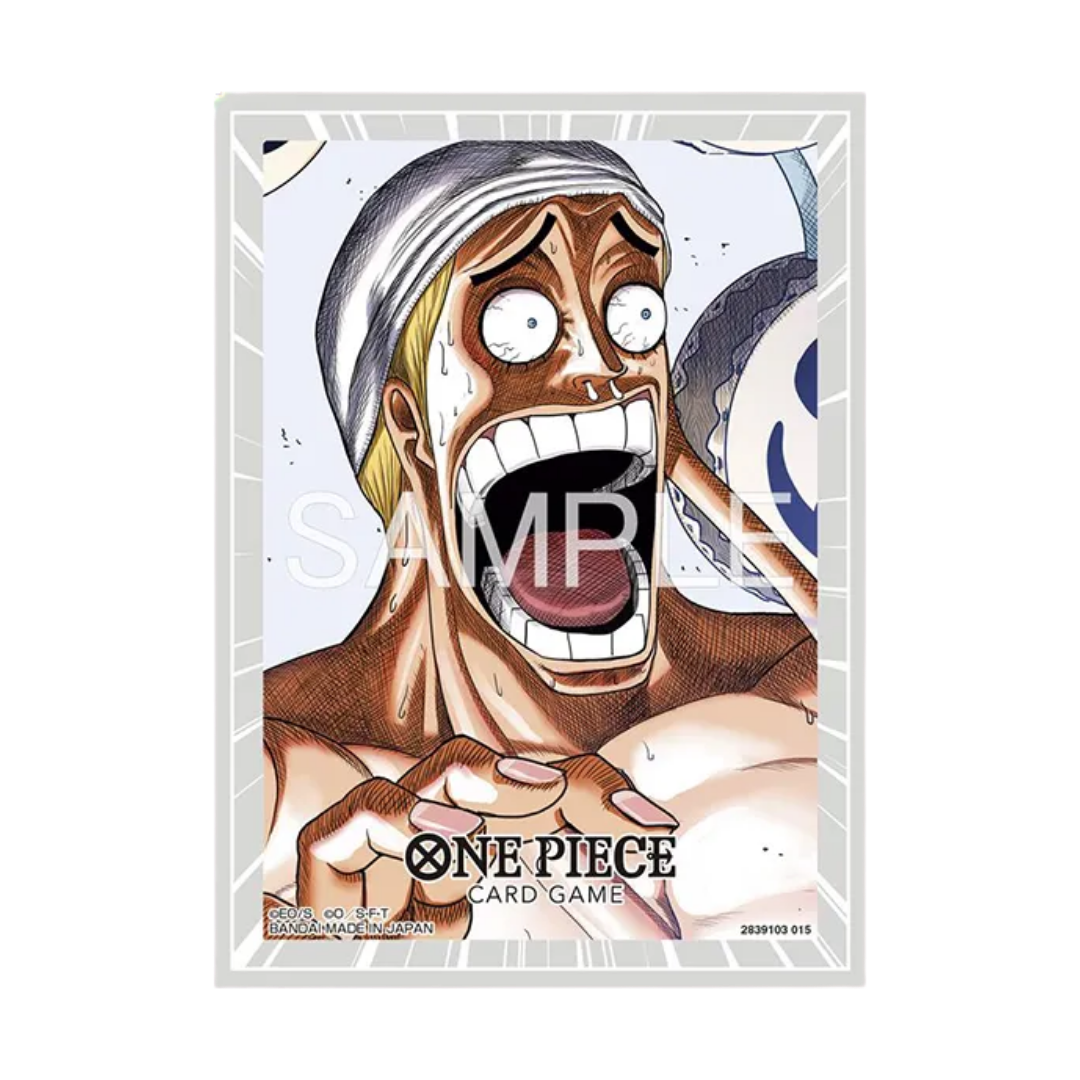 One Piece card sleeves Set 14 Enel design 70 count pack