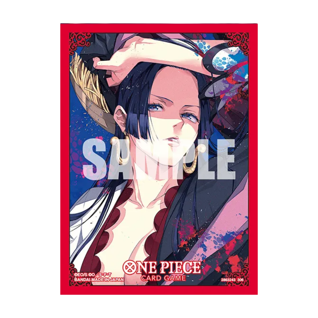 One Piece Card Game Sleeves Set 16 featuring Boa Hancock