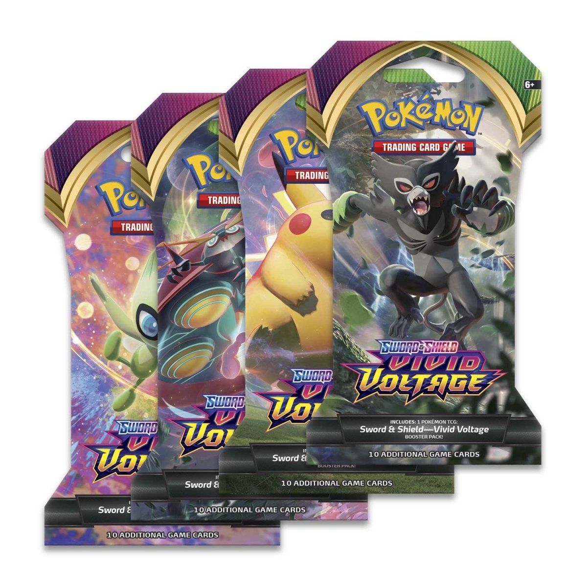 POKEMON - VIVID VOLTAGE - SLEEVED BOOSTER