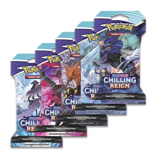 POKEMON - CHILLING REIGN - SLEEVED BOOSTER