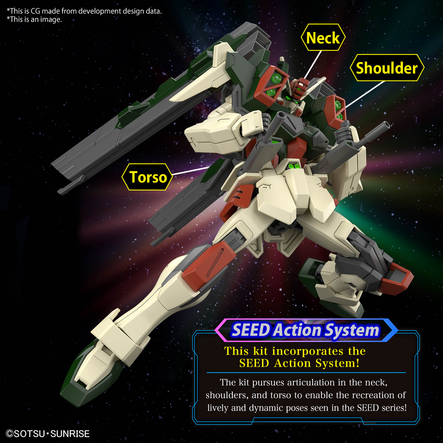 Bandai - HG - Lightning Buster Gundam 1/144