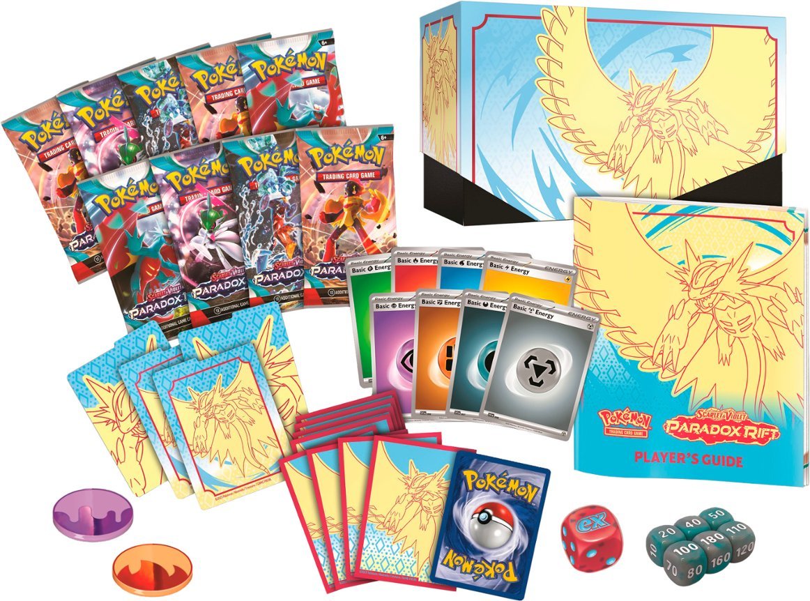 POKEMON - PARADOX RIFT - ELITE TRAINER BOX - ROARING MOON