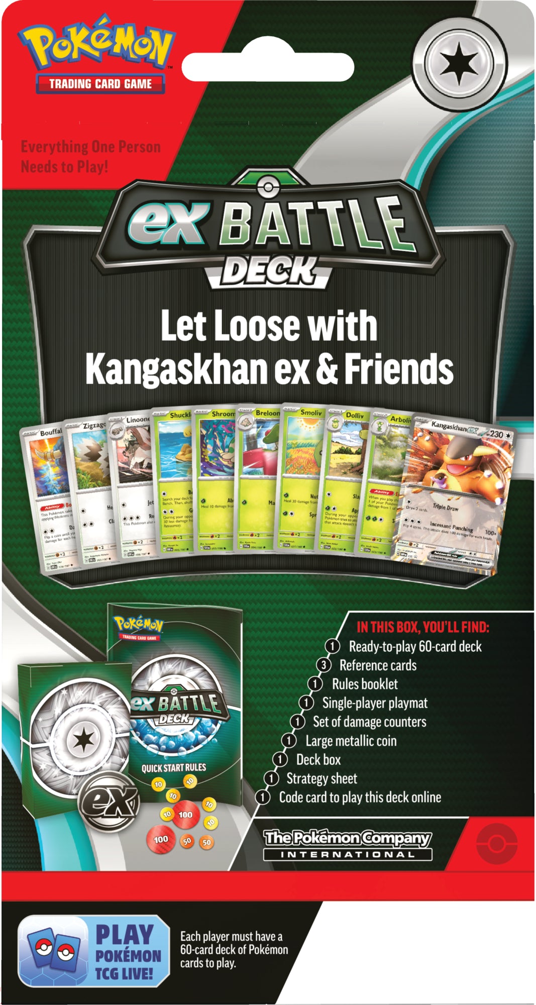 POKEMON - BATTLE DECK - KANGASKHAN EX