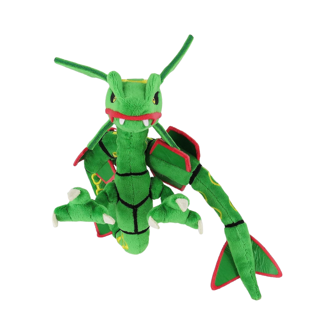 PokemonPlush-San-ei-AllStarCollection-Rayquaza-Front