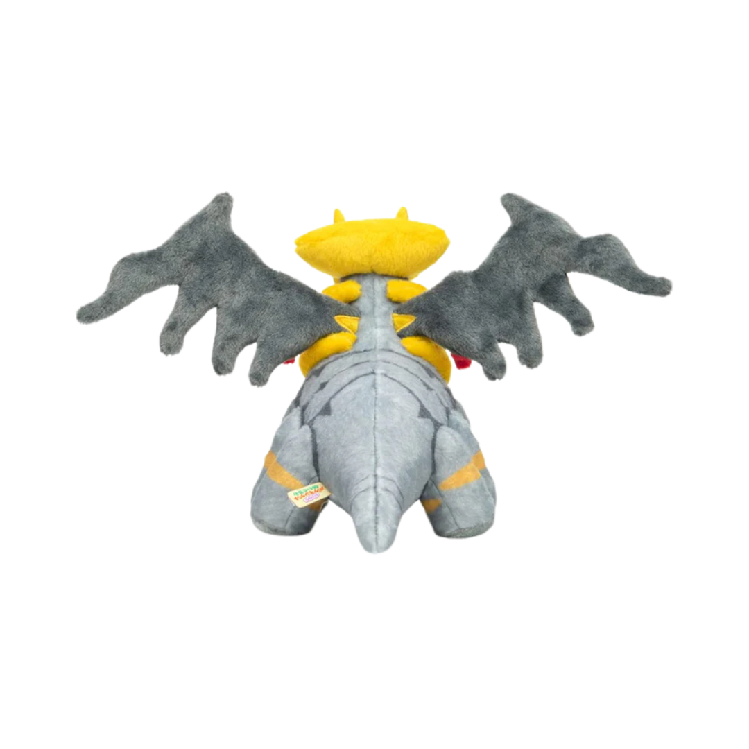 Takara Tomy Pokémon plush Giratina, legendary dragon design, soft and detailed collectible perfect for Pokémon fans and enthusiasts.