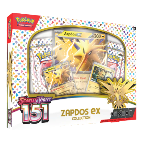 POKEMON - SCARLET & VIOLET 151 - BOX SET - ZAPDOS EX