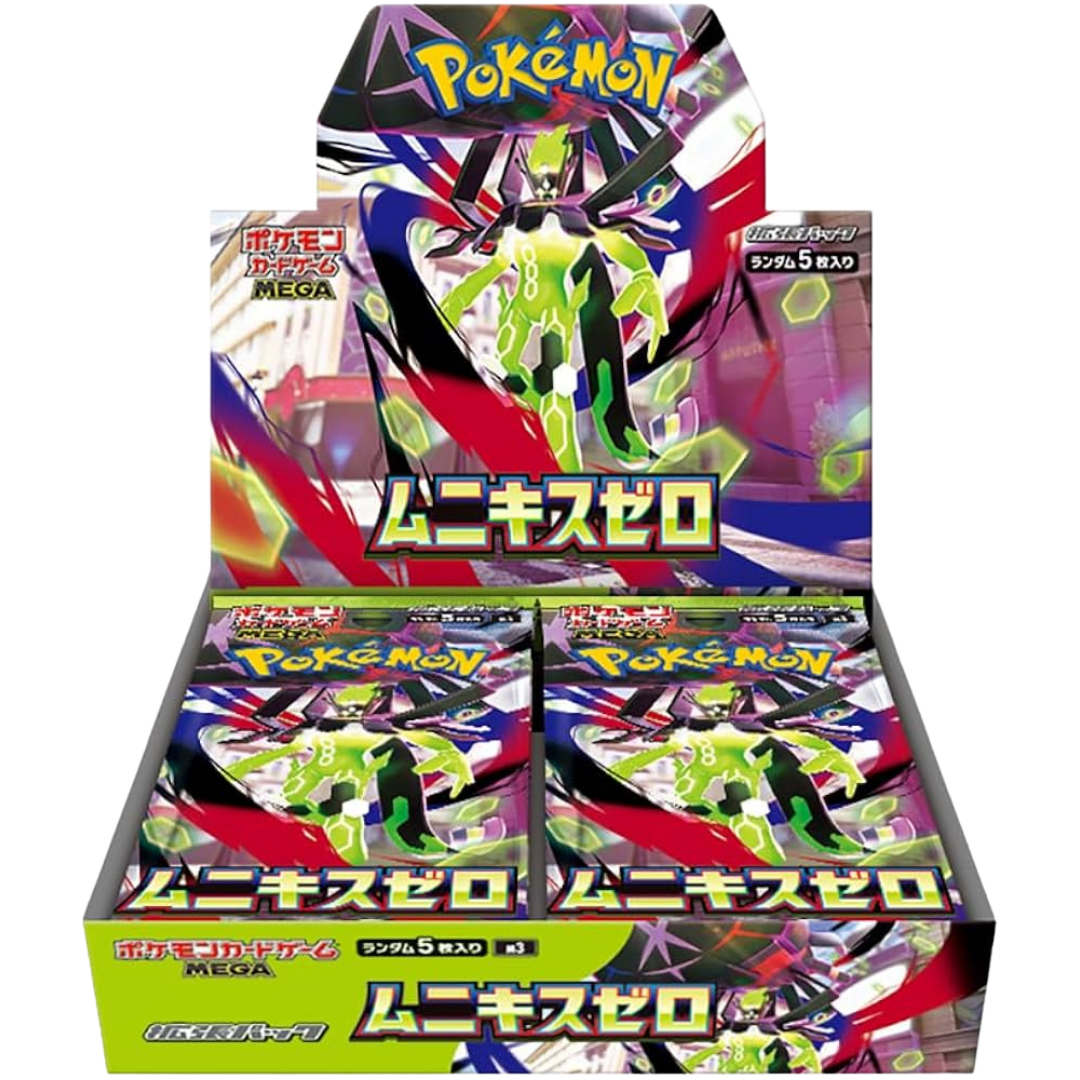 Pokemon Japanese Booster Box M3 Nihil Zero with 30 Japanese Pokemon TCG booster packs