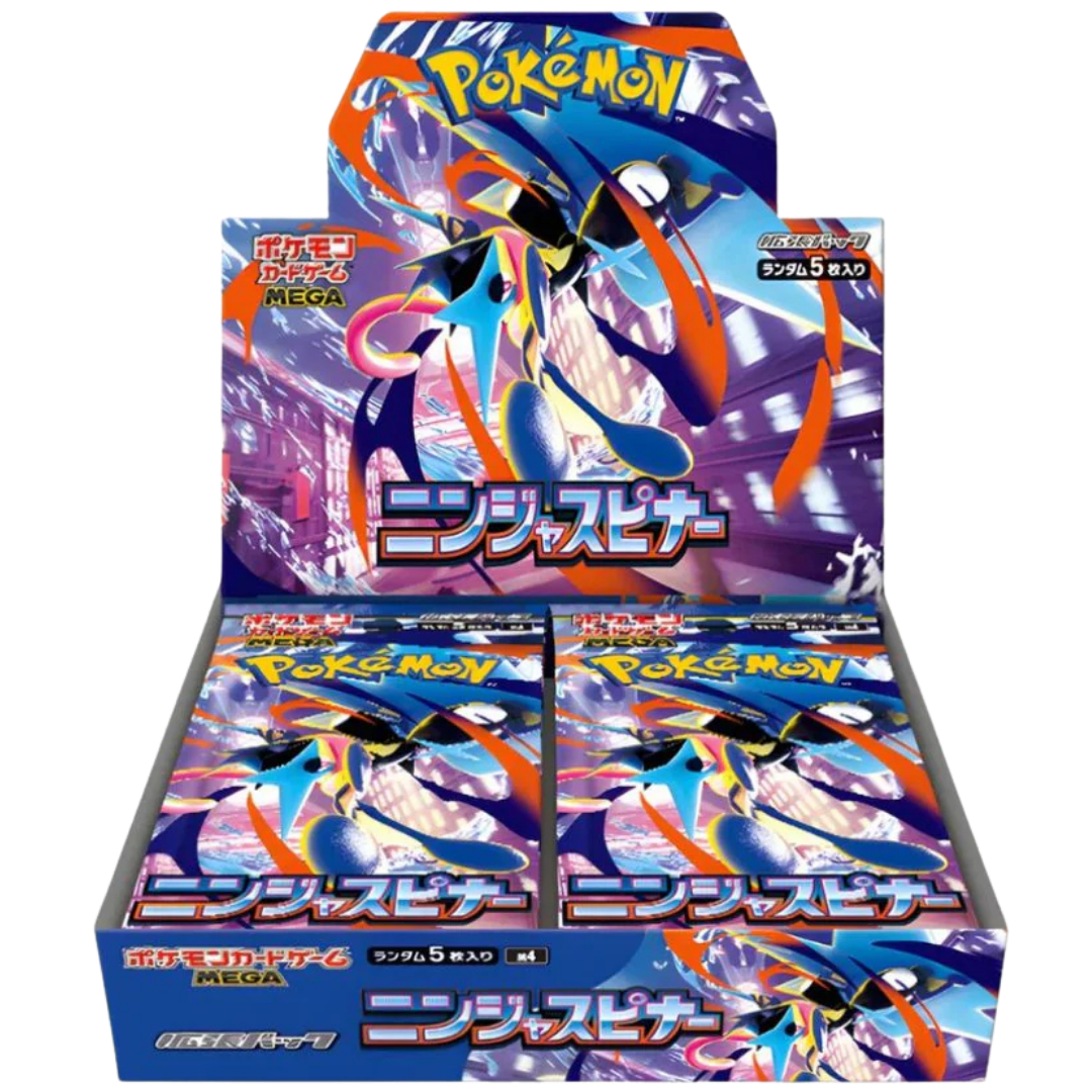 Pokemon Japanese Booster Box M4 Ninja Spinner with 30 Japanese Pokemon TCG booster packs