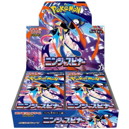 Pokemon Japanese Booster Box M4 Ninja Spinner with 30 Japanese Pokemon TCG booster packs