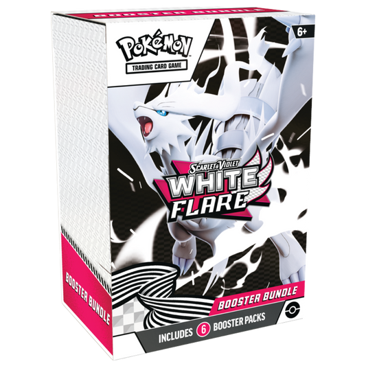 Pokemon SV10.5 White Flare Booster Bundle six Scarlet Violet booster packs