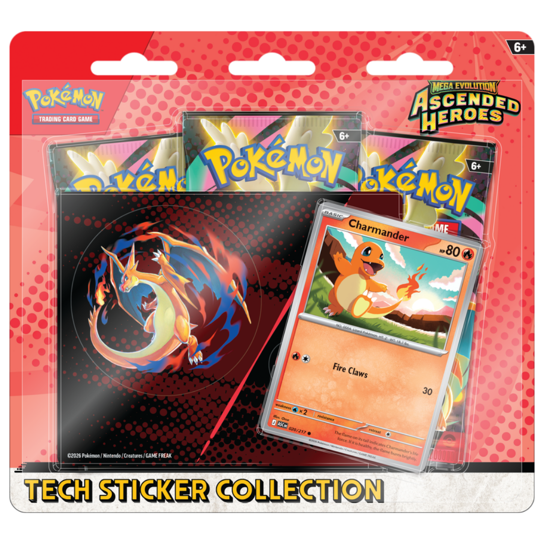 Pokemon - Ascended Heroes - Tech Sticker Collection