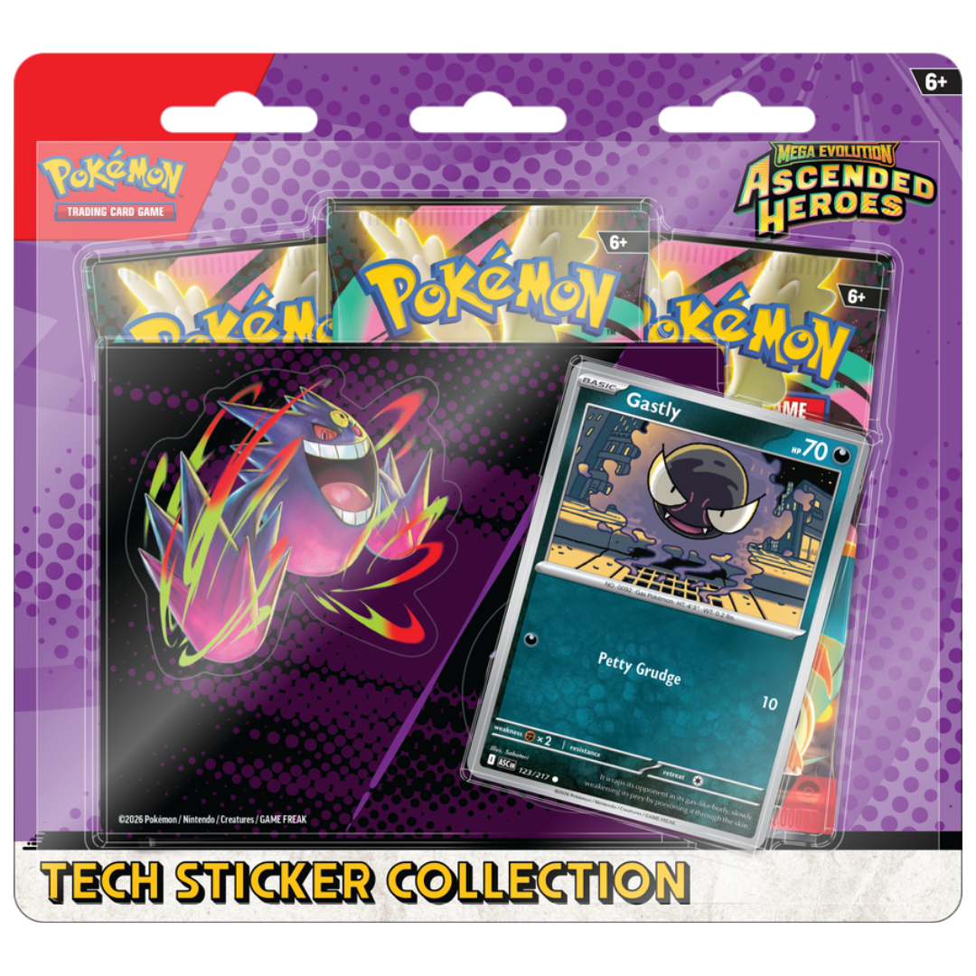 Pokemon - Ascended Heroes - Tech Sticker Collection