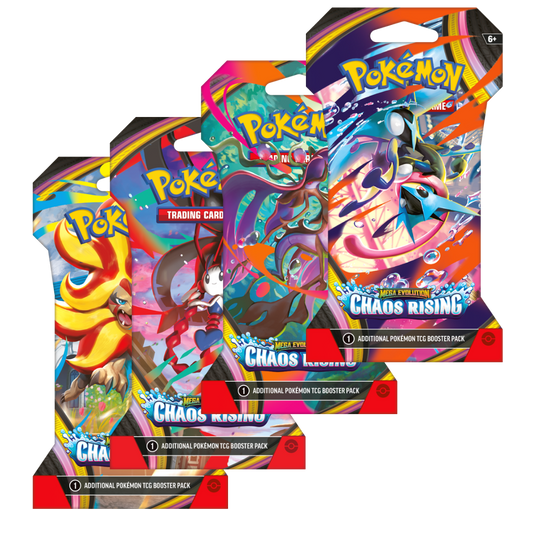 Pokemon Chaos Rising Sleeved Pack sealed Pokemon TCG booster in retail sleeve packaging
