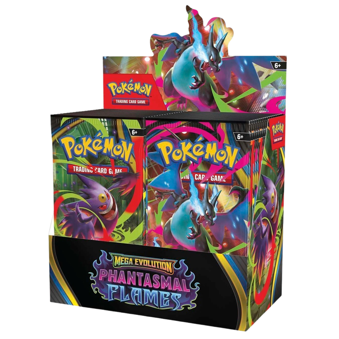 Pokemon ME02 Phantasmal Flames Booster Box sealed 36 pack display for Pokemon TCG