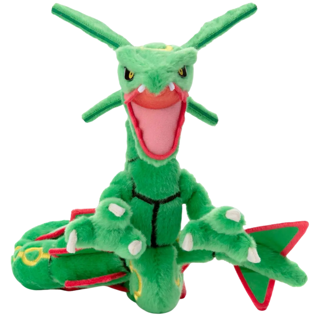 Pokemon Rayquaza Takara Tomy I Choose You! plush official collectible stuffed toy