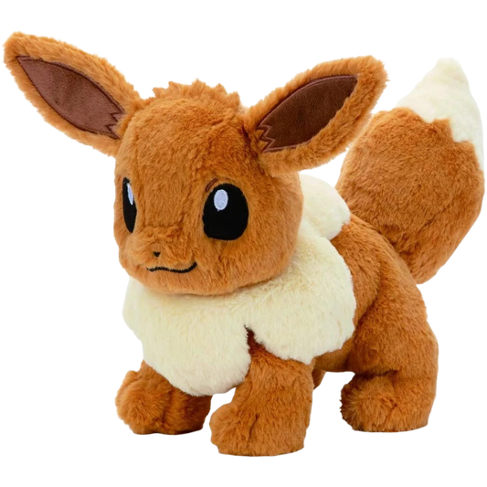 Pokemon Eevee Takara Tomy Kutakutatatta plush S size official collectible stuffed toy