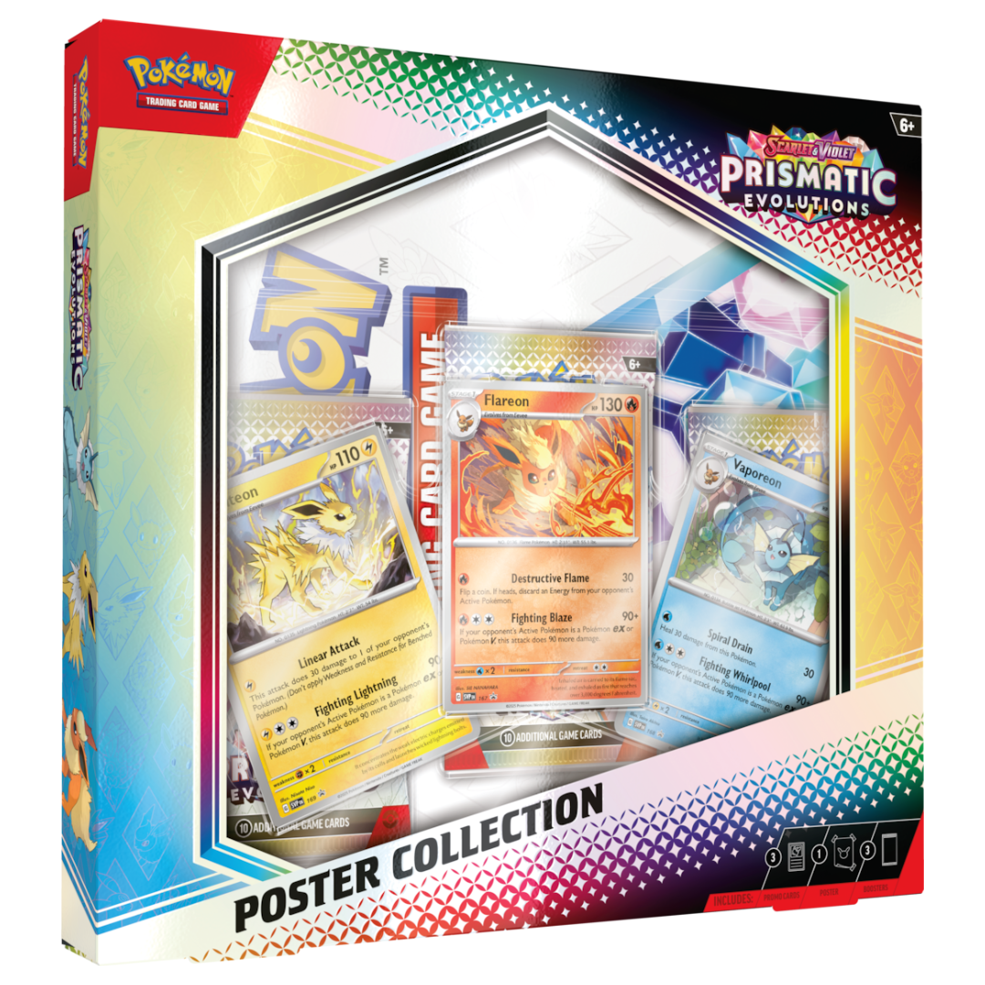 Pokemon - Prismatic Evolutions - Poster Collection (Pre-Order For 01/17/2025)