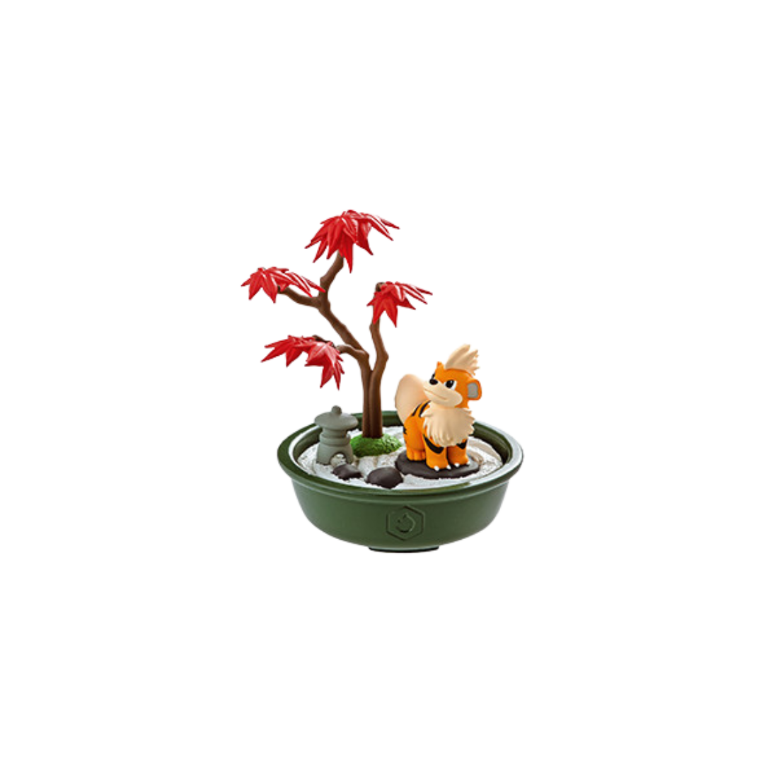 Re-Ment Pokémon Pocket Bonsai Vol. 2 Blind Box featuring miniature bonsai-style displays with beloved Pokémon characters in intricate settings.