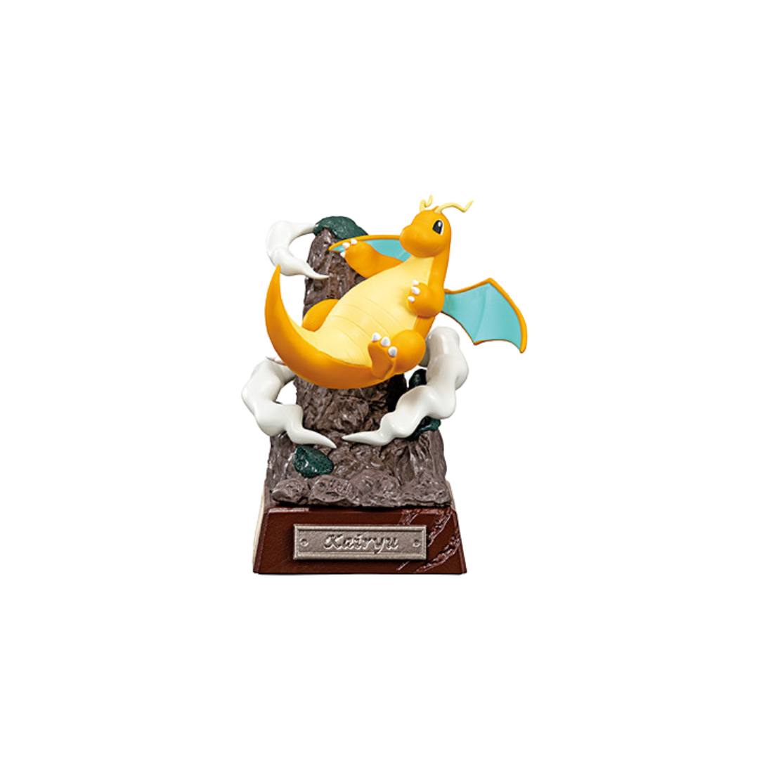 Re-Ment Pokémon Pocket Statue - Dragons Blind Box featuring mini collectible dragon-type Pokémon figures.